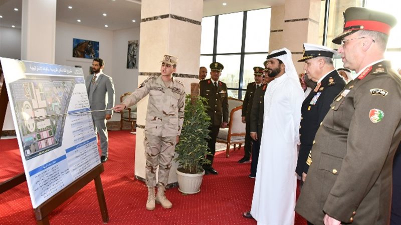 جانب من الزيارة