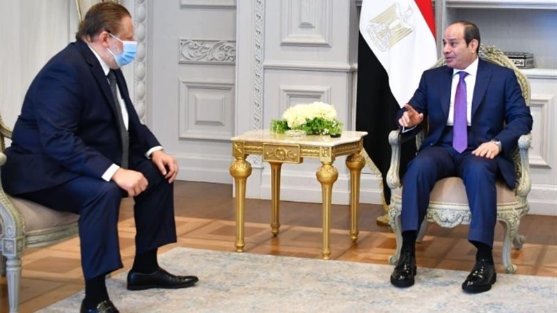 السيسي ومحافظ البنك المركزي