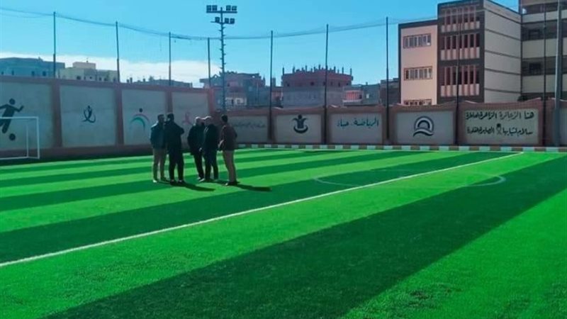 أحد ملاعب الخماسي في دمياط