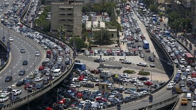 النشرة المرورية، غلق جزئي بكوبري أكتوبر  وأعلى وزارة المالية اتجاه طريق النصر