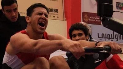 ياسين مصطفى يفوز بفضية بطولة العالم للتجديف داخل الصالات 2024