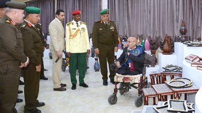 القوات المسلحة تنظم معرضا فنيا ومهرجانا رياضيا للمحاربين القدماء وأسر الشهداء