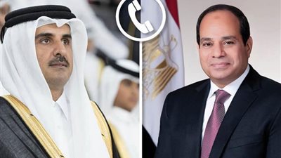 الرئيس السيسي يجري اتصالا بأمير دولة قطر بمناسبة حلول شهر رمضان