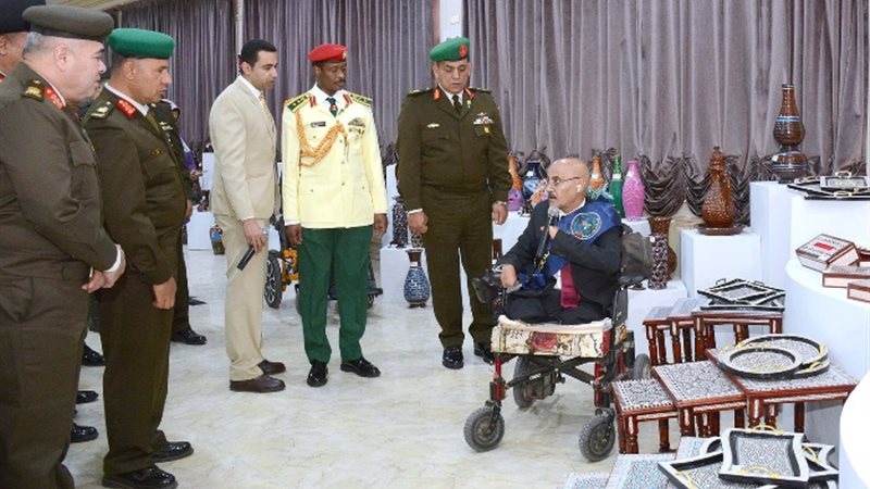 المعرض الفني لجمعية المحاربين القدماء