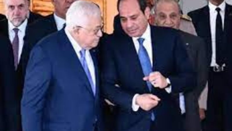 الرئيس السيسي والرئيس الفلسطيني
