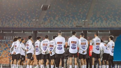 منتخب مصر يواصل تدريباته  استعدادا للبطولة الودية