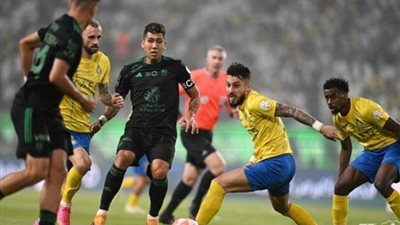 الدوري السعودي، شوط أول سلبي بين النصر وأهلي جدة