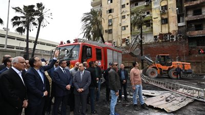 «مدبولي» يوجه بإصدار بطاقات رقم قومي لمن فقدها في حريق استديو الأهرام