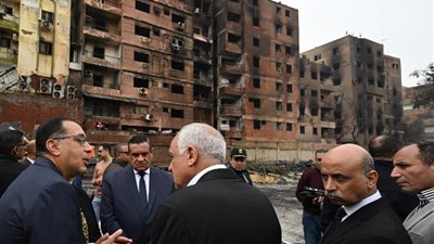 رئيس الوزراء عن حريق ستوديو الأهرام: نتحمل تكلفة إعادة الوضع كما كان