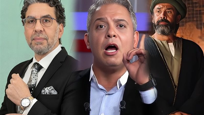 محمد ناصر ومعتز مطر وكريم عبد العزيز
