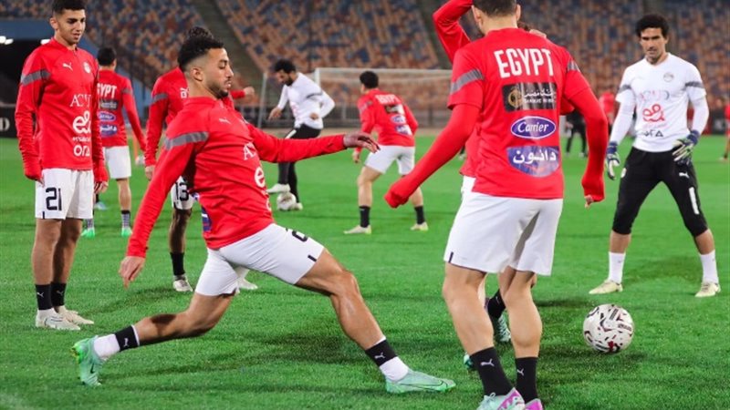 لاعبو منتخب مصر