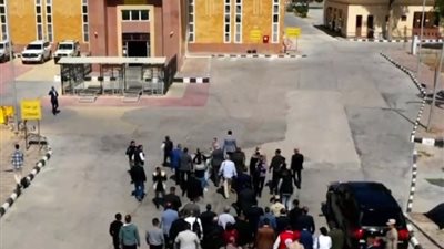من  داخل معبر رفح، جوتيريش يعقد اجتماعا مع فرق الإغاثة العاملة بقطاع غزة