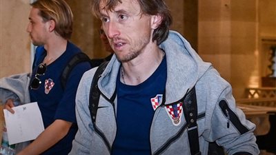 على رأسها مودريتش، بعثة كرواتيا تصل القاهرة للمشاركة في كأس العاصمة