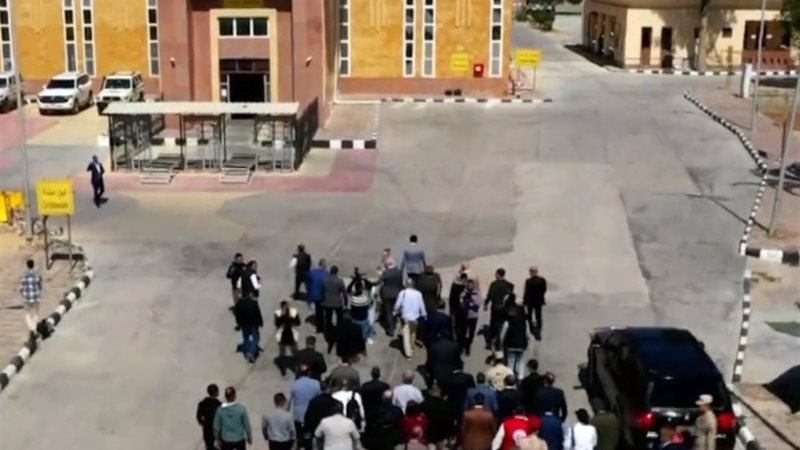 الأمين العام من داخل معبر رفح