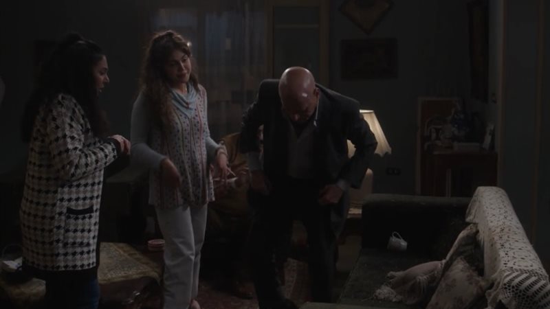 مشهد من مسلسل صدفة