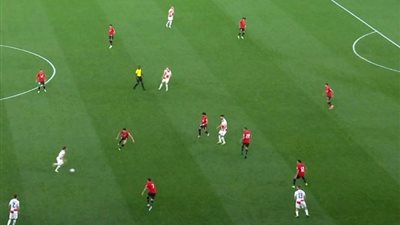 نهائي كأس عاصمة مصر، ربيعة يسجل الهدف الأول لمنتخب مصر أمام كرواتيا