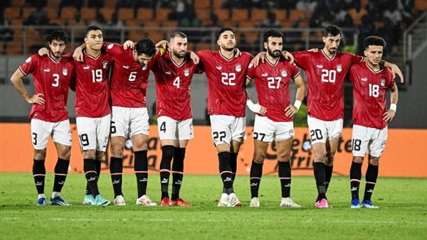 لاعبو منتخب مصر