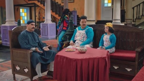 مشهد من مسلسل الكبير