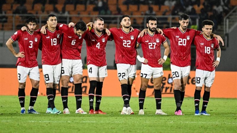 لاعبو منتخب مصر