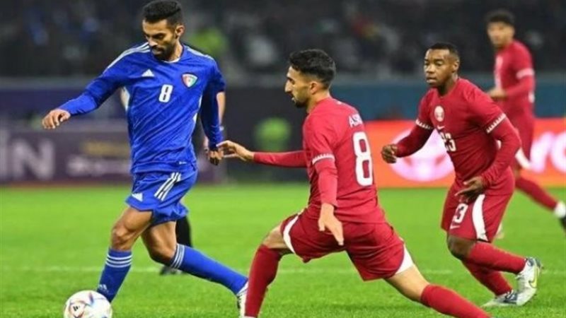 مباراة قطر والكويت