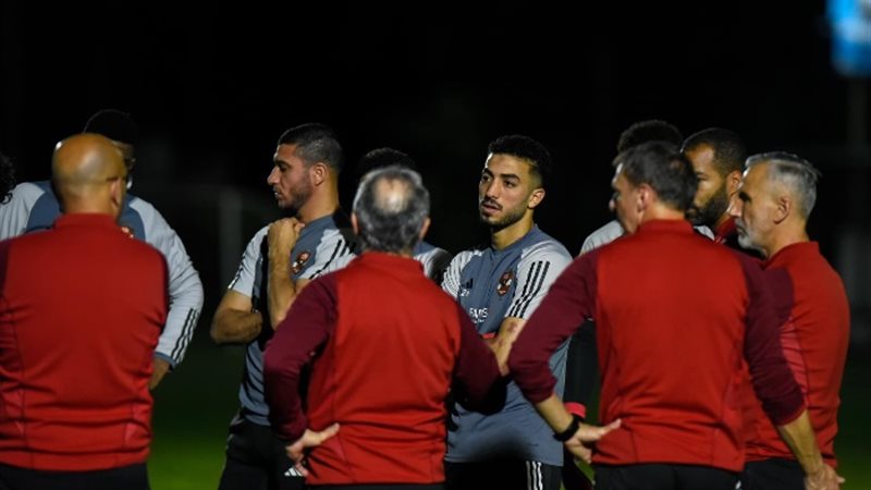تدريبات الأهلي