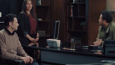 مسلسل بيت الرفاعي الحلقة 20، يحيي يكتشف تزوير أحمد رزق وسرقة شركة السياحة
