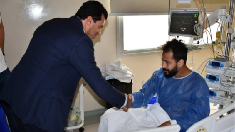 أحمد رفعت ووزير الرياضة