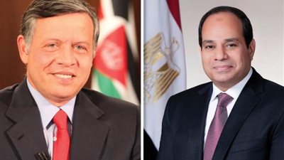 الرئيس السيسى يتوجه إلى عمان للقاء العاهل الأردنى