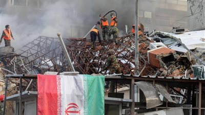 أول رد فعل على استهداف القنصلية الإيرانية في سوريا (تفاصيل)