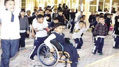 «التعليم»: تجهيز 647 غرفة لطلاب ذوى الإعاقة، واستراحات لمراقبي امتحانات الدبلومات الفنية