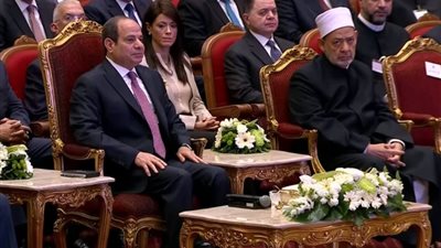 الرئيس السيسي: علماؤنا يعملون بجد على تصحيح المفاهيم الخاطئة حول الإسلام