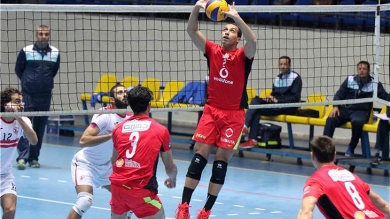 الأهلي والزمالك في كرة الطائرة