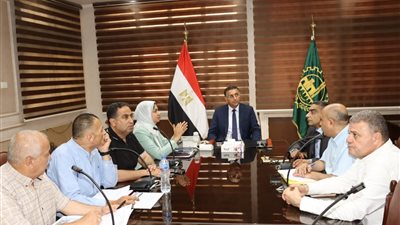 محافظ القليوبية يجتمع لمناقشة مشروعات المرحلتين الثانية والثالثة من مبادرة 