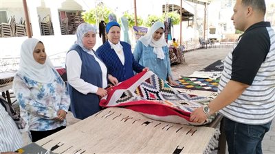 افتتاح معرض «مشروعك» للحرف اليدوية والتراثية بمركز فوه| صور 