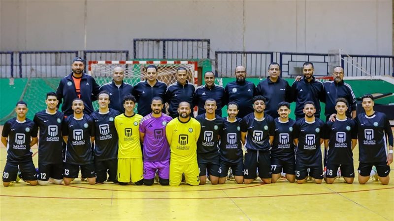 فريق الصالات بنادي البنك الأهلي 