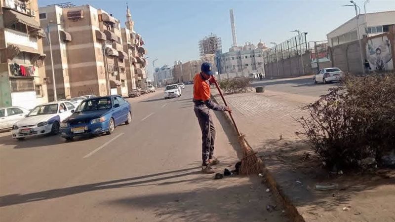 حملة للنظافة العامة في بورسعيد 