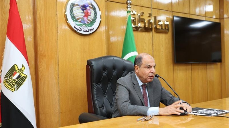 اللواء عماد كدواني محافظ المنيا