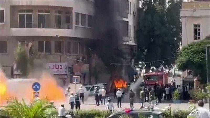  الانفجاران اللذان هزا العاصمة دمشق