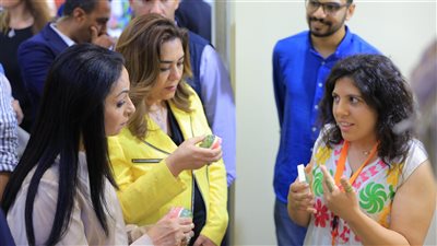 وزيرة التضامن تفتتح معرض ديارنا للحرف التراثية بالساحل الشمالي