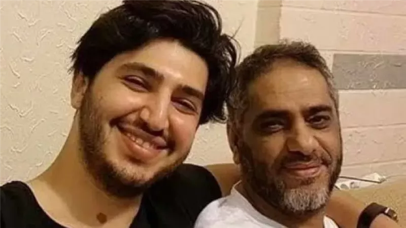 فضل شاكر وابنه محمد