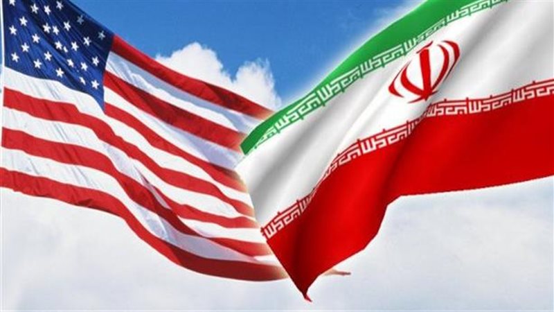 علم إيران والولايات المتحدة 