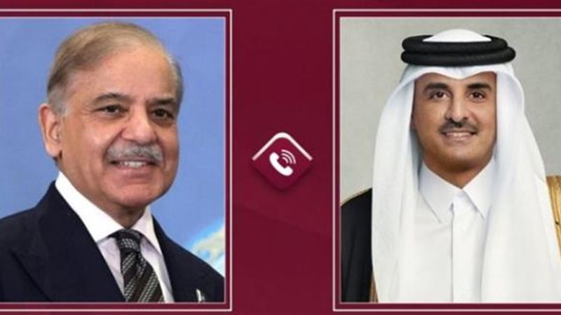 أمير قطر ورئيس وزراء باكستان