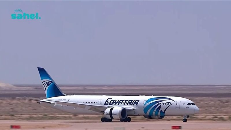 طائرة منتخب مصر 