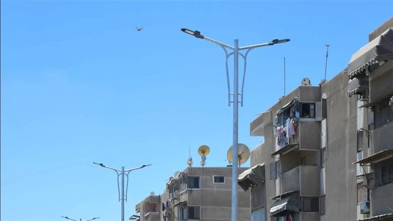 تركيب كشافات الإنارة ببورسعيد 
