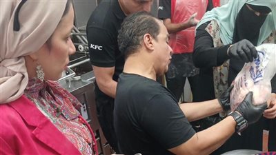 ضبط 510 كيلو لحوم ودواجن مجهولة المصدر خلال حملة مكبرة بالمحلة الكبرى