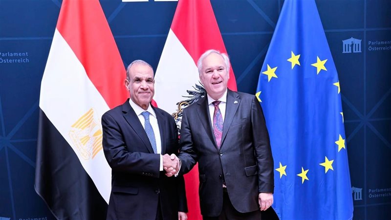  لقاء وزير الخارجية ورئيس البرلمان النمساوي