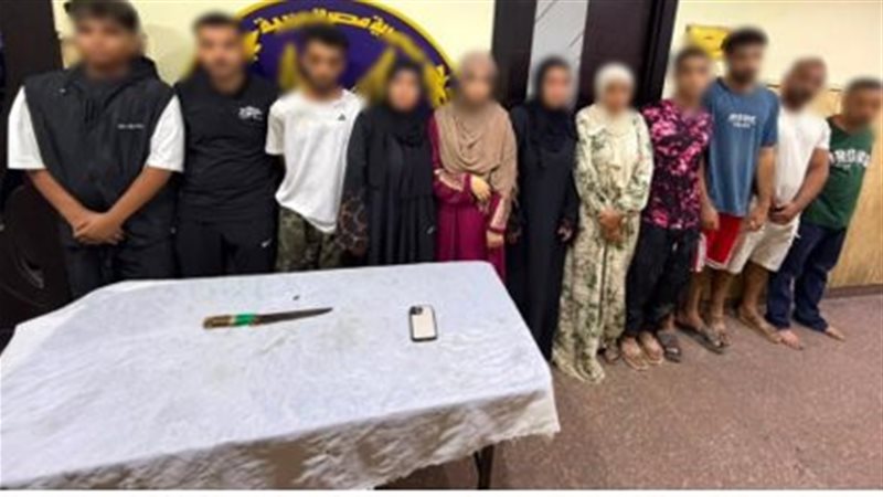 المتهمين 