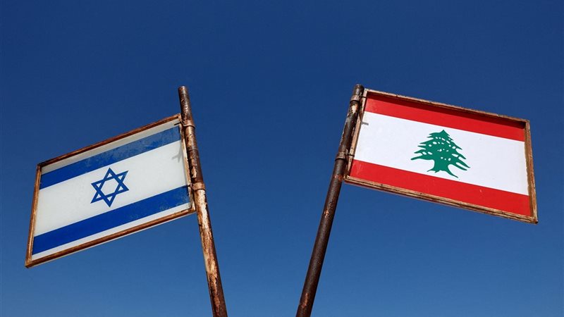 علم لبنان والاحتلال الإسرائيلي 