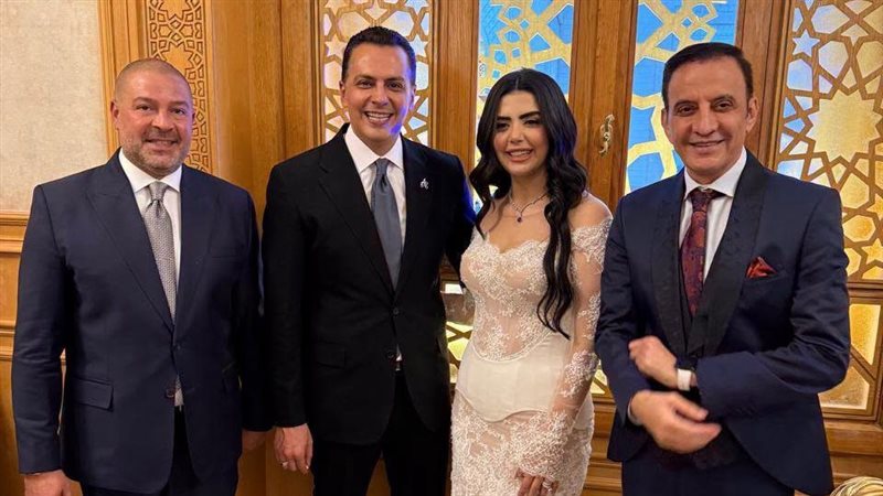 أحمد عبد الجواد يحتفل بزفاف ابنته