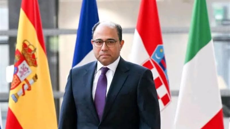 السفير أحمد أبو زيد سفير مصر لدى بلجيكا ولوكسمبورغ والاتحاد